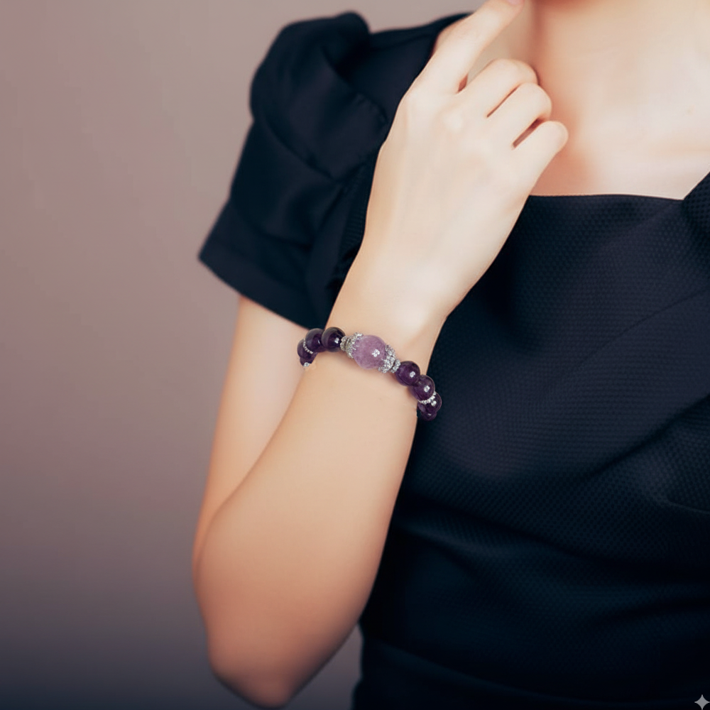 Celeste Amethyst Bracelet