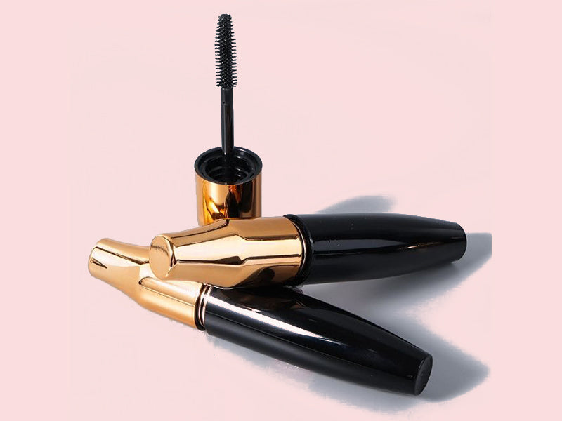 Nxtbo Mascara pour cils de luxe, imperméable et longue tenue, naturel, sans grumeaux, fibres 4D, allongeant, épaississant et recourbant