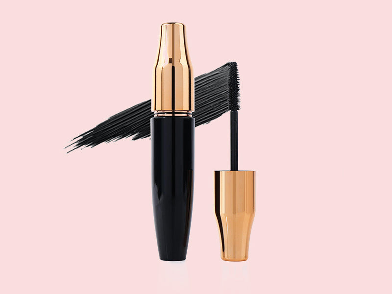 Nxtbo Mascara pour cils de luxe, imperméable et longue tenue, naturel, sans grumeaux, fibres 4D, allongeant, épaississant et recourbant