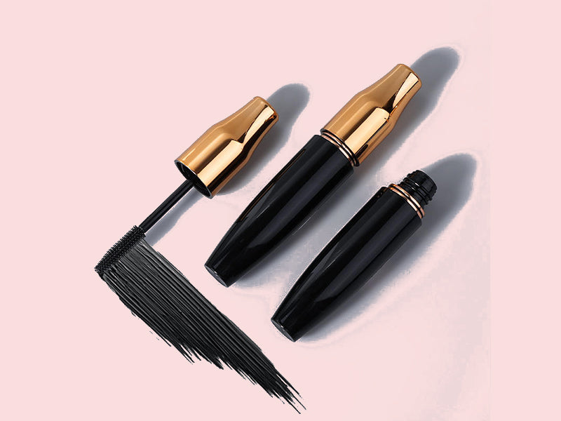 Nxtbo Mascara pour cils de luxe, imperméable et longue tenue, naturel, sans grumeaux, fibres 4D, allongeant, épaississant et recourbant
