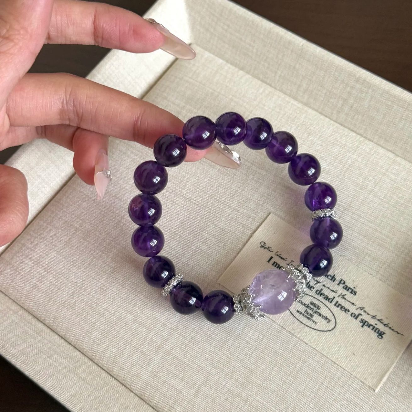 Celeste Amethyst Bracelet