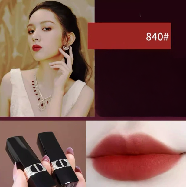 Rouge à lèvres Dior – Finition mate veloutée, hydratante et teinte changeante