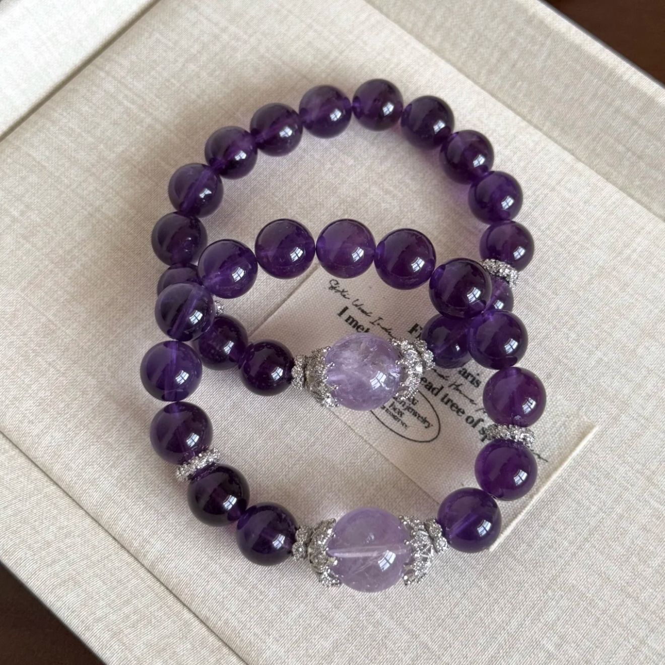 Celeste Amethyst Bracelet