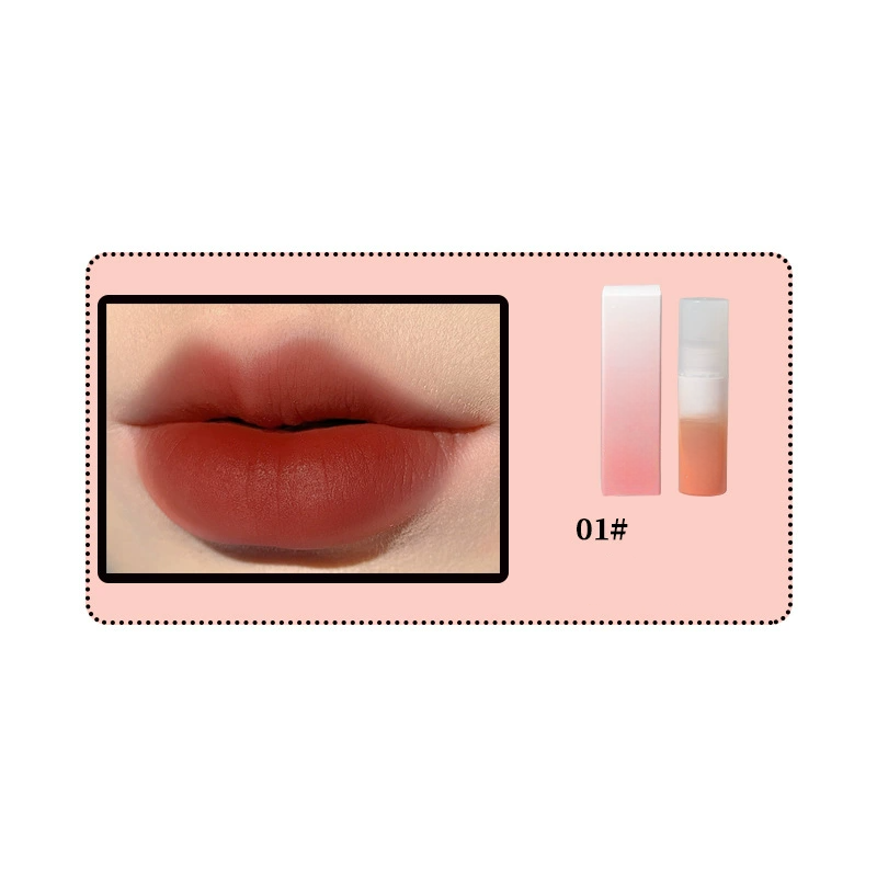 Nouvelle boue à lèvres été – Texture veloutée, fini mat doux et sensuel, non asséchant, longue tenue, teinte claire